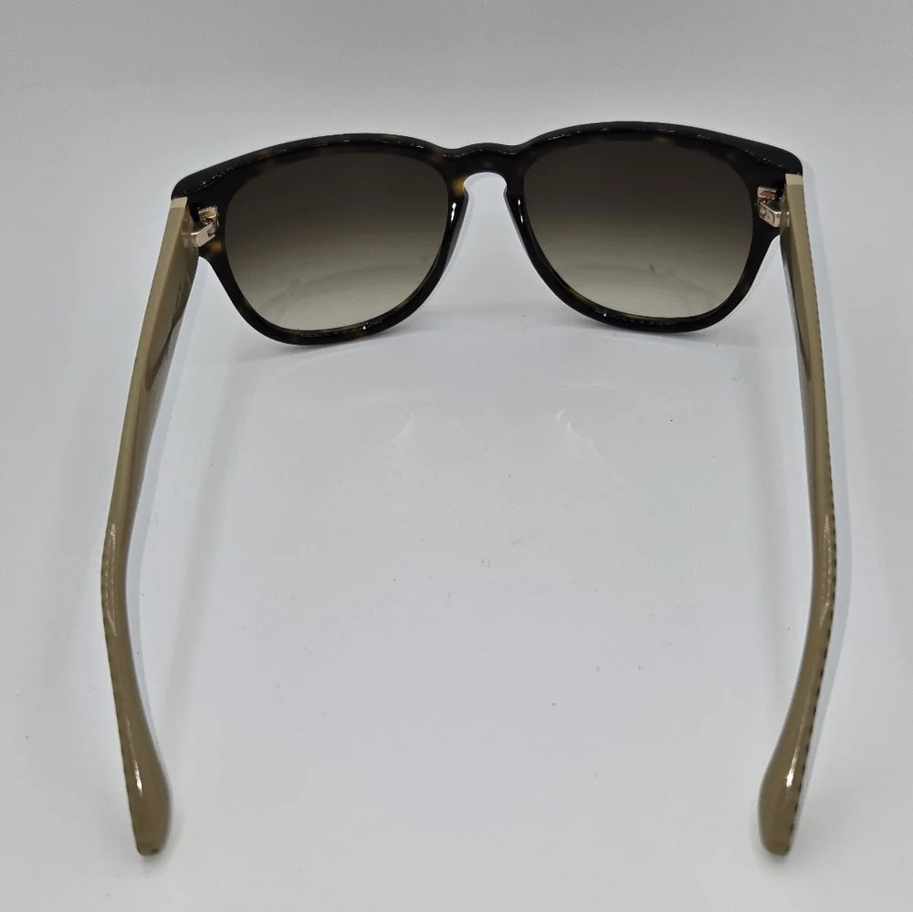 Marc by Marc Jacobs MMJ 230/S Beige & Black Striped Sunglasses Designer +‎ Case